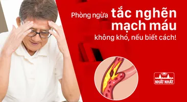 Phòng ngừa tắc nghẽn mạch máu không khó, nếu biết cách!
