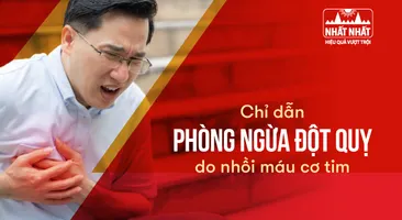 Chỉ dẫn phòng ngừa đột quỵ do nhồi máu cơ tim