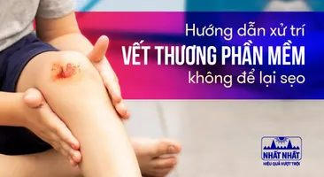Hướng dẫn xử trí vết thương phần mềm không để lại sẹo
