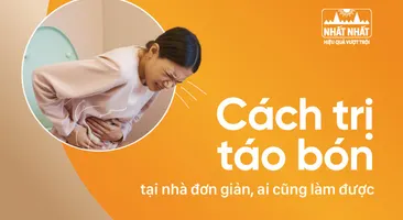 Cách trị táo bón tại nhà: đơn giản, ai cũng làm được