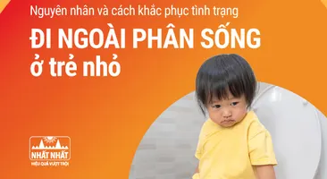Nguyên nhân và cách khắc phục tình trạng đi ngoài phân sống ở trẻ nhỏ