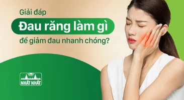 Giải đáp “Đau răng làm gì để giảm đau nhanh chóng?”