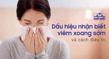 4 dấu hiệu nhận biết viêm xoang sớm và cách điều trị