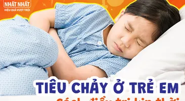 Tiêu chảy ở trẻ em - Cách điều trị kịp thời!