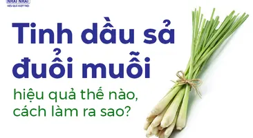 Tinh dầu sả đuổi muỗi hiệu quả thế nào, cách làm ra sao?