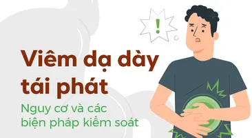 Viêm dạ dày tái phát: Nguy cơ và các biện pháp kiểm soát