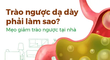 Trào ngược dạ dày phải làm sao? Mẹo giảm trào ngược tại nhà