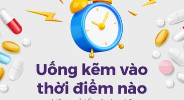 Uống kẽm vào thời điểm nào thì hiệu quả tốt và nhanh?