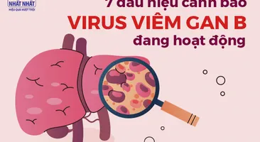 7 dấu hiệu cảnh báo virus viêm gan B đang hoạt động, cần điều trị