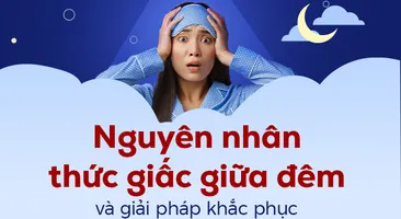 Nguyên nhân thức giấc giữa đêm và giải pháp khắc phục