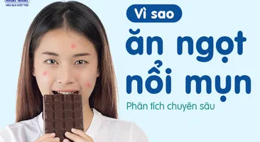 Vì sao ăn ngọt nổi mụn: phân tích chuyên sâu