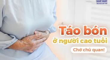 Táo bón ở người cao tuổi: Chớ chủ quan!