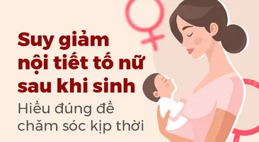 Suy giảm nội tiết tố nữ sau khi sinh: Hiểu đúng để chăm sóc kịp thời