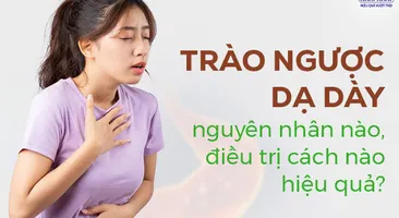 Trào ngược dạ dày nguyên nhân nào, điều trị cách nào hiệu quả?