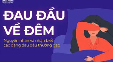 Đau đầu về đêm: Nguyên nhân và nhận biết các dạng đau đầu thường gặp