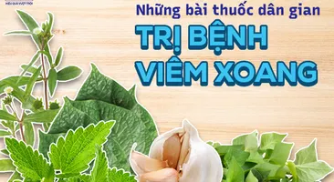 Những bài thuốc dân gian trị bệnh viêm xoang hiệu quả