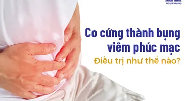 Điều trị co cứng thành bụng viêm phúc mạc như thế nào?