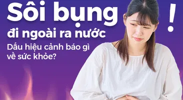 Sôi bụng đi ngoài ra nước: Dấu hiệu cảnh báo gì về sức khỏe?