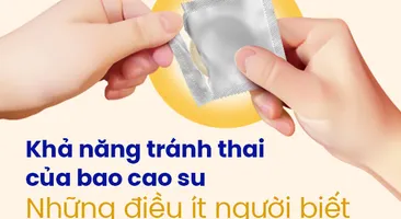 Khả năng tránh thai của bao cao su: Những điều ít người biết