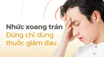 Nhức xoang trán: Đừng chỉ dùng thuốc giảm đau