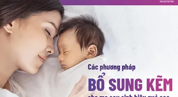 Các phương pháp bổ sung kẽm cho mẹ sau sinh hiệu quả cao