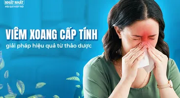 Viêm xoang cấp tính – giải pháp hiệu quả từ thảo dược