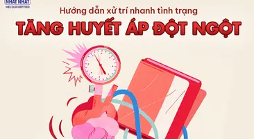 Hướng dẫn xử trí nhanh tình trạng tăng huyết áp đột ngột