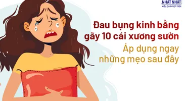 Đau bụng kinh bằng gãy 10 cái xương sườn: Áp dụng ngay những mẹo sau đây