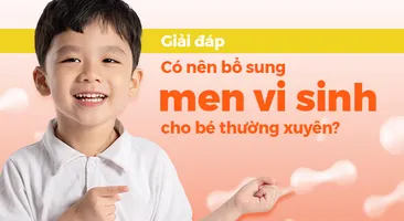 Giải đáp: Có nên bổ sung men vi sinh cho bé thường xuyên?
