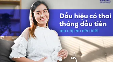 Dấu hiệu có thai tháng đầu tiên mà chị em nên biết