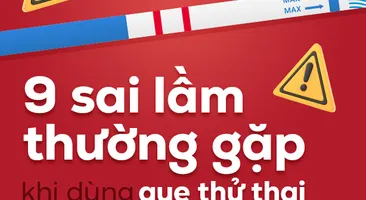 9 sai lầm thường gặp khi dùng que thử thai