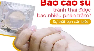 Bao cao su tránh thai được bao nhiêu phần trăm? Sự thật bạn cần biết