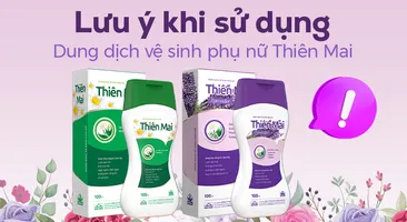 Lưu ý khi sử dụng Dung dịch vệ sinh phụ nữ Thiên Mai