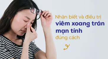 Nhận biết và điều trị viêm xoang trán mạn tính đúng cách