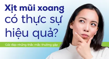 Xịt mũi xoang có thực sự hiệu quả? Giải đáp những thắc mắc thường gặp