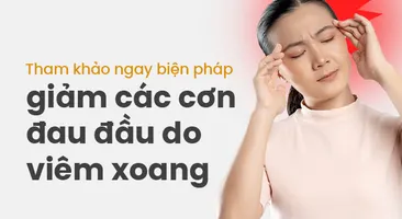Tham khảo ngay biện pháp giảm các cơn đau đầu do viêm xoang 