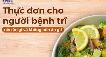 Thực đơn cho người bệnh trĩ, nên ăn gì và không nên ăn gì?