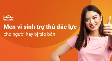 Men vi sinh – trợ thủ đắc lực cho người hay bị táo bón