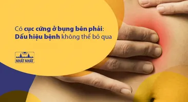 Có cục cứng ở bụng bên phải: Dấu hiệu bệnh không thể bỏ qua