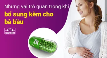 Những vai trò quan trọng khi bổ sung kẽm cho bà bầu 