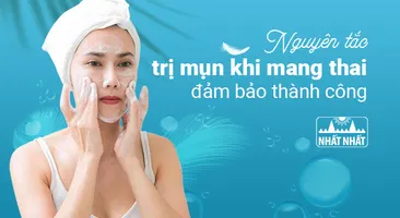Nguyên tắc trị mụn khi mang thai đảm bảo thành công