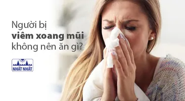 Lời giải cho câu hỏi “Người bị viêm xoang mũi không nên ăn gì?”