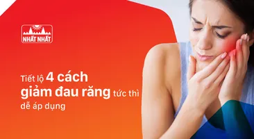 Tiết lộ 4 cách giảm đau răng dễ áp dụng