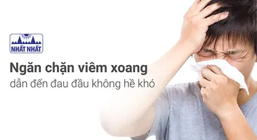 Ngăn chặn viêm xoang dẫn đến đau đầu không hề khó!