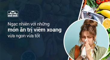 Ngạc nhiên với những món ăn trị viêm xoang vừa ngon vừa tốt
