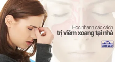 Học nhanh các cách trị viêm xoang tại nhà hiệu quả cao