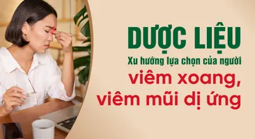 Dược liệu – Xu hướng lựa chọn của người viêm xoang, viêm mũi dị ứng