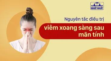 Nguyên tắc cần nhớ khi điều trị viêm xoang sàng sau mãn tính