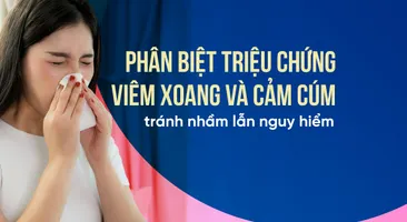 Phân biệt triệu chứng viêm xoang và cảm cúm tránh nhầm lẫn nguy hiểm