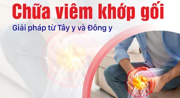Chữa viêm khớp gối: Giải pháp từ Tây y và Đông y